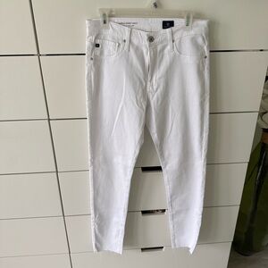 Ag Adriano Goldschmied Slim White Men’s Jeans